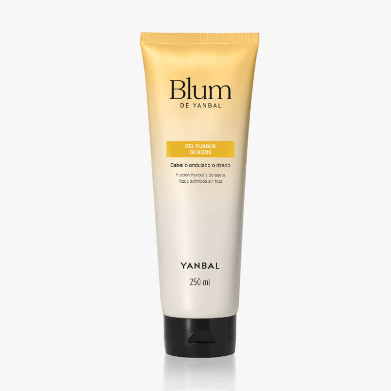 Gel Fijador de Rizos Blum Yanbal | Fijación Media para Rizos con Movimiento Natural