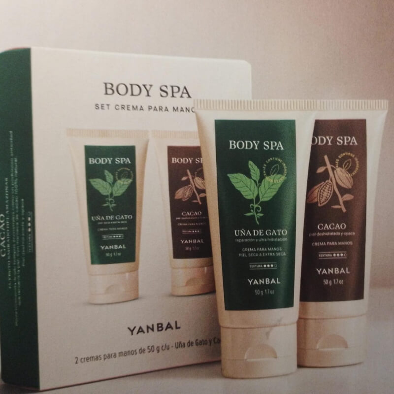 Set de 2 Cremas para Manos Body Spa Yanbal | Cuidado Dual para tus Manos