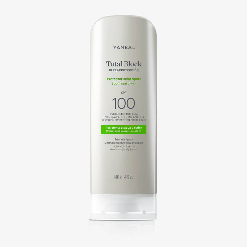Total Block Sport SPF 100 Yanbal | Ultraprotección para Deportes al Aire Libre