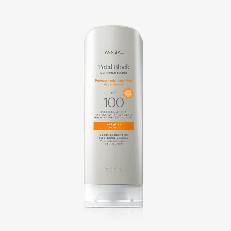Total Block Kids SPF 100 Yanbal | Protector Solar Pediátrico de Alta Defensa