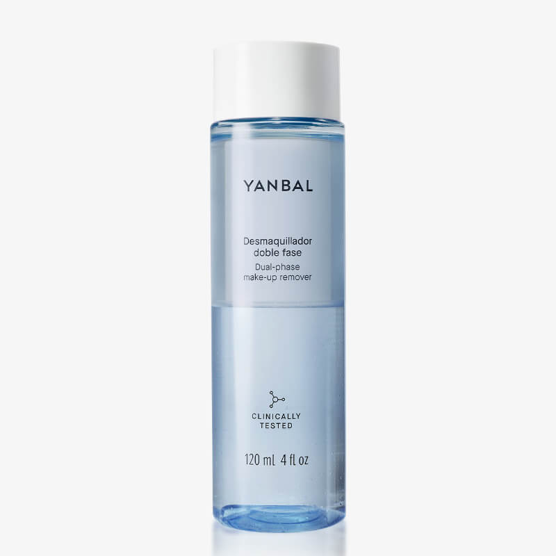 Desmaquillador Doble Fase Yanbal | Eficacia Total contra el Maquillaje a Prueba de Agua