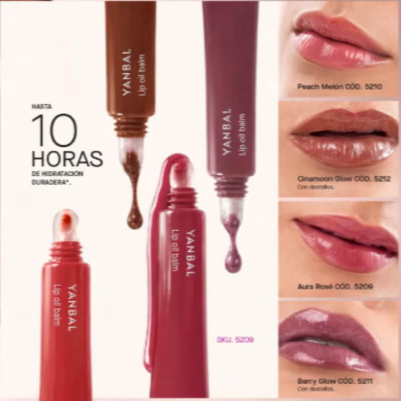 Lip Oil Balm Yanbal Edición Limitada | Hidratación, Brillo y Cuidado en un Solo Paso
