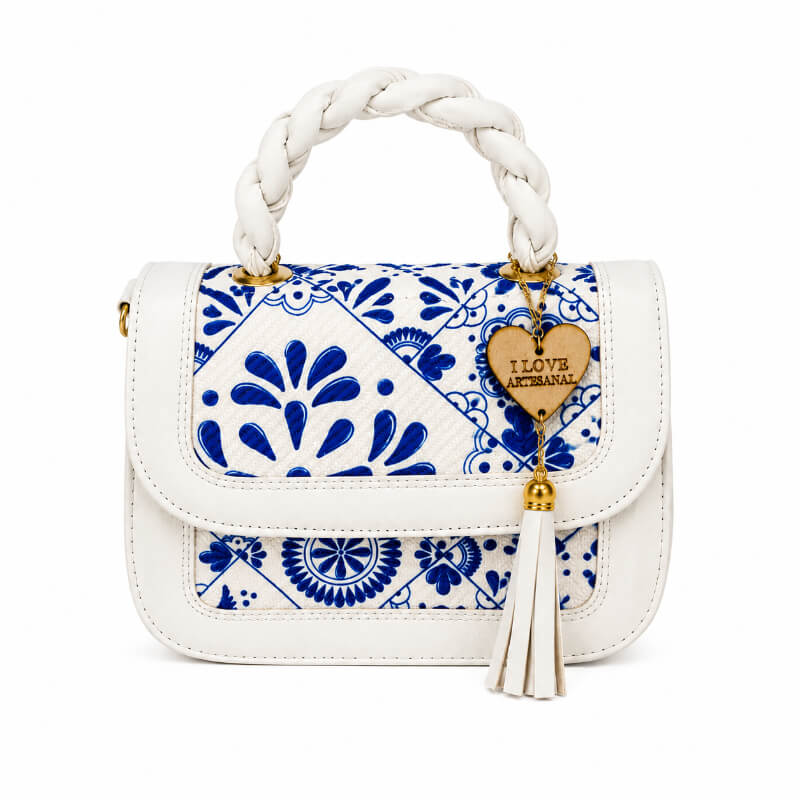 Bolso artesanal colores mexicanos