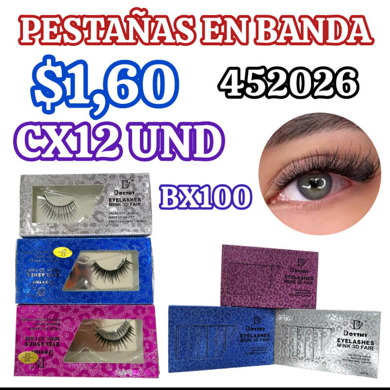 PESTAÑAS EN BANDA