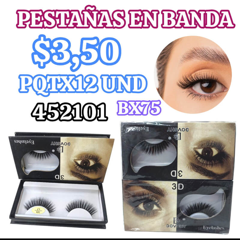 PESTAÑAS EN BANDA