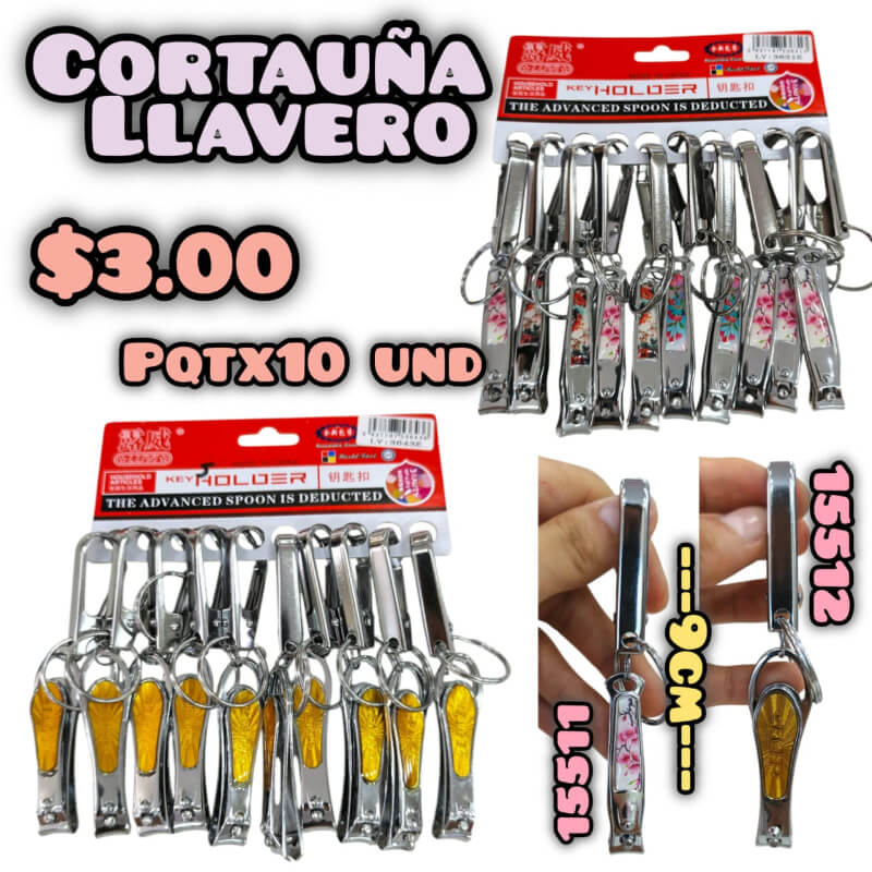 CORTAUÑA LLAVERO
