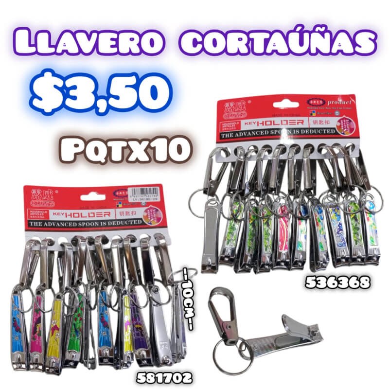 CORTAUÑA LLAVERO