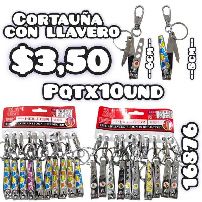 CORTAUÑA LLAVERO