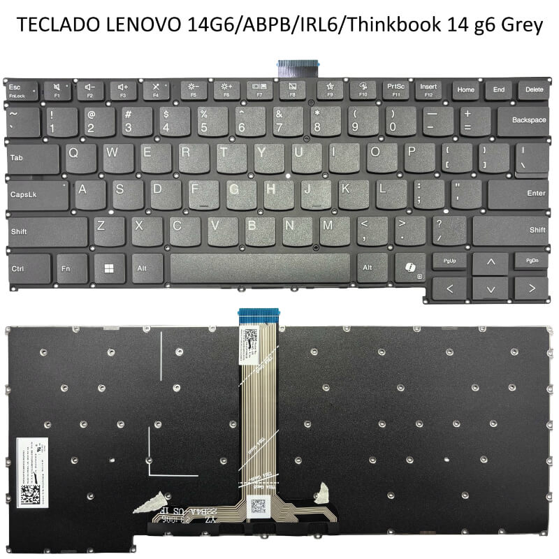 TECLADO LENOVO 14G6/ABPB/IRL6/Thinkbook 14 g6 Grey