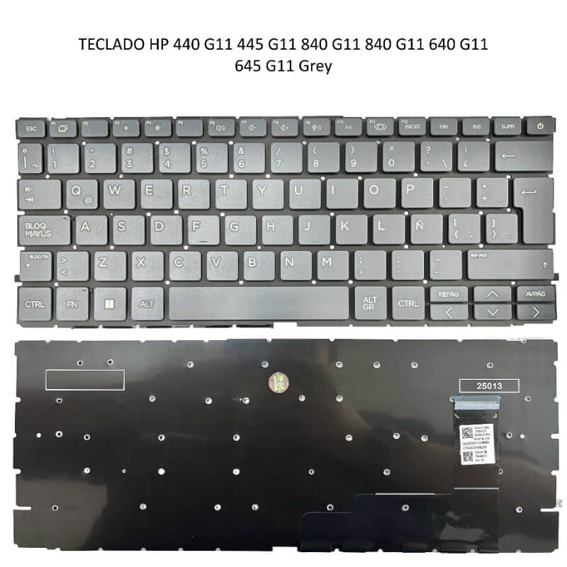 TECLADO HP 440 G11 445 G11 840 G11 840 G11 640 G11 645 G11 Grey