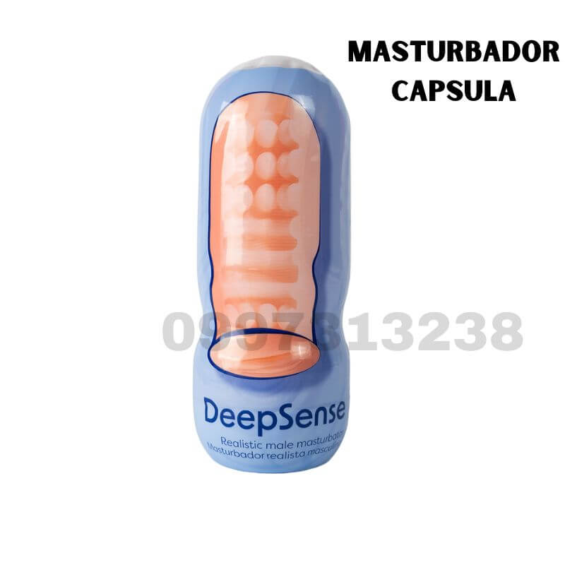 DeepSense Masturbador Masculino Realista Camtoyz - Experiencia Natural y Discreta