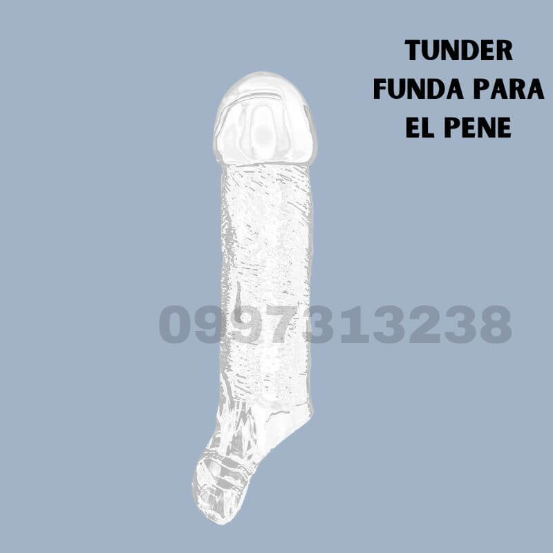 Funda para Pene Tunder Camtoyz: Aumento de Grosor y Estimulación Máxima
