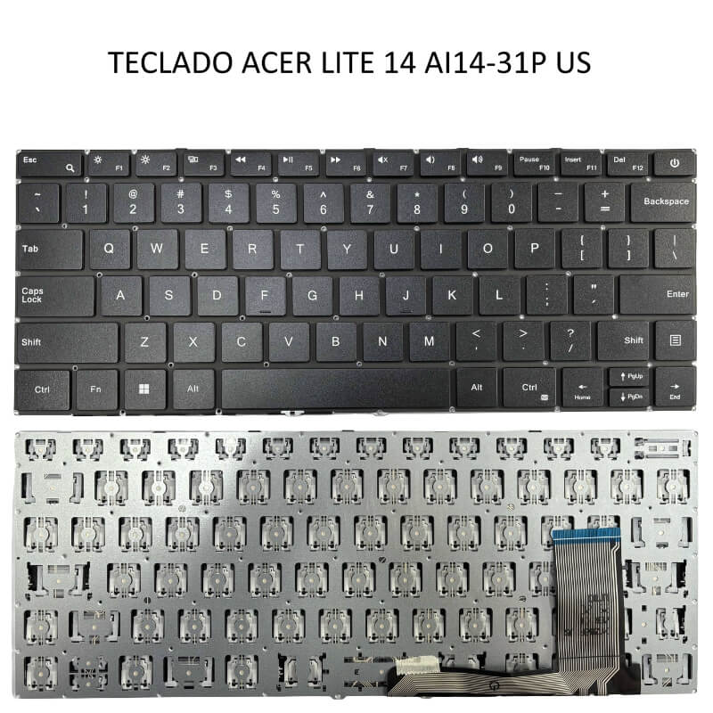 TECLADO ACER LITE 14 AI14-31P US