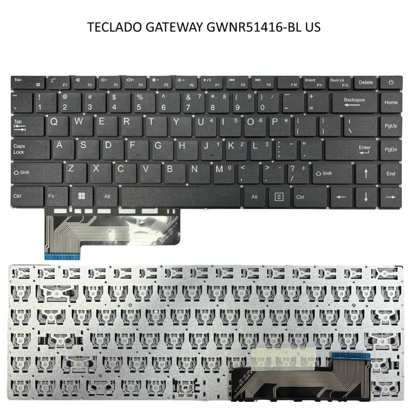 TECLADO GATEWAY GWNR51416-BL US