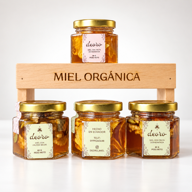 De Oro Miel: Miel Orgánica de Abeja